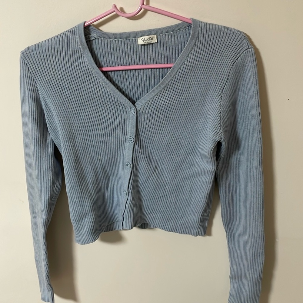 John Galt cardigan in blue